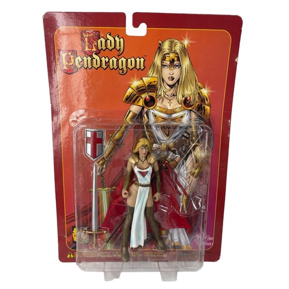 Vintage Silverhawk Prod. (1999) Lady Pendragon Action Figure - Picture 1 of 4